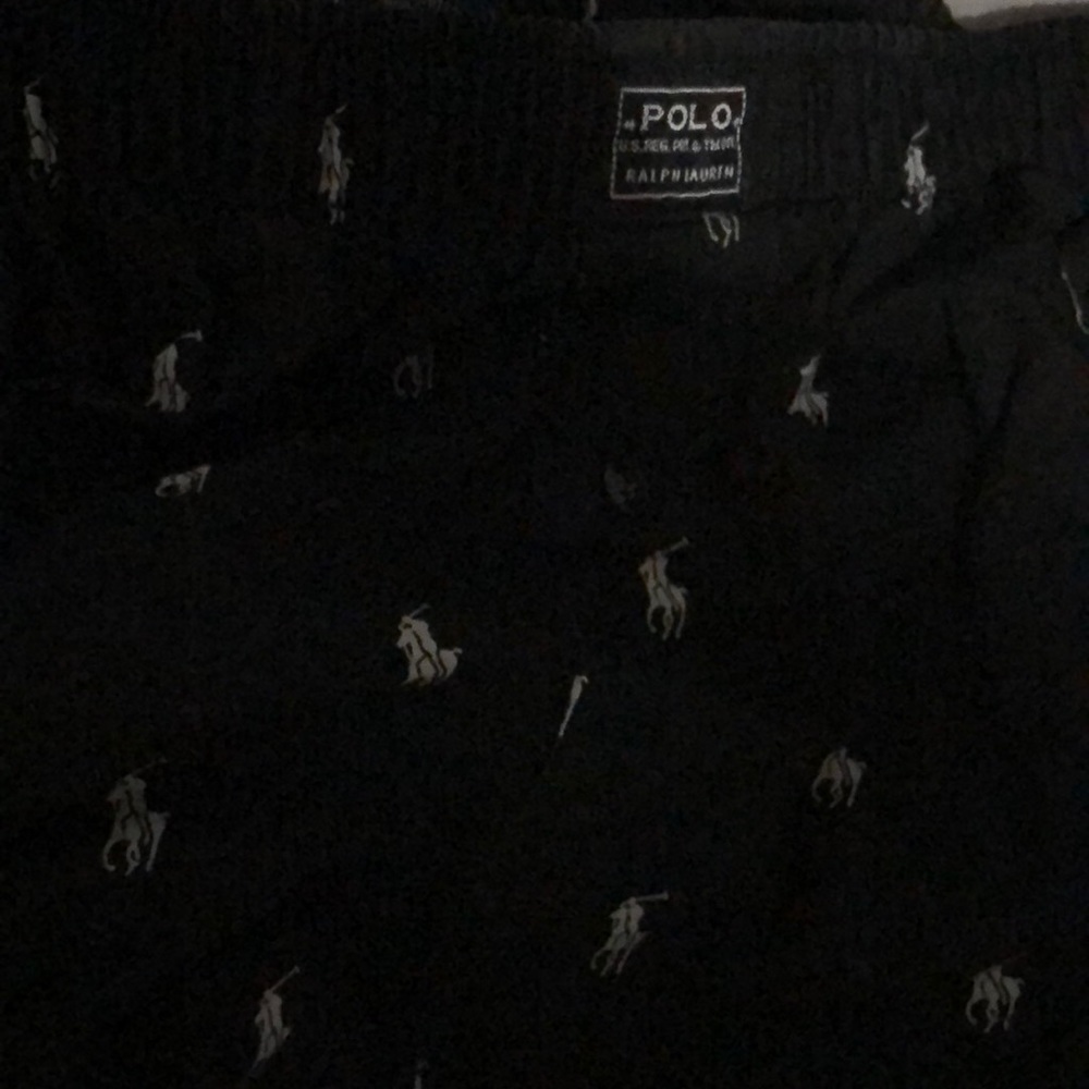 Polo sweatpants used just tried on and washed